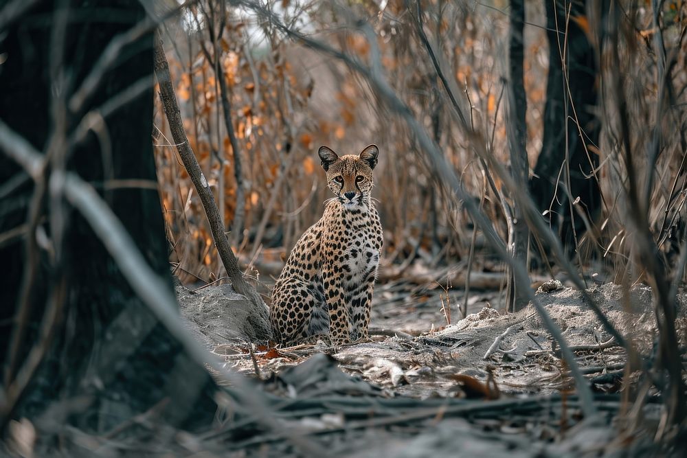 Wild animal wildlife leopard cheetah.