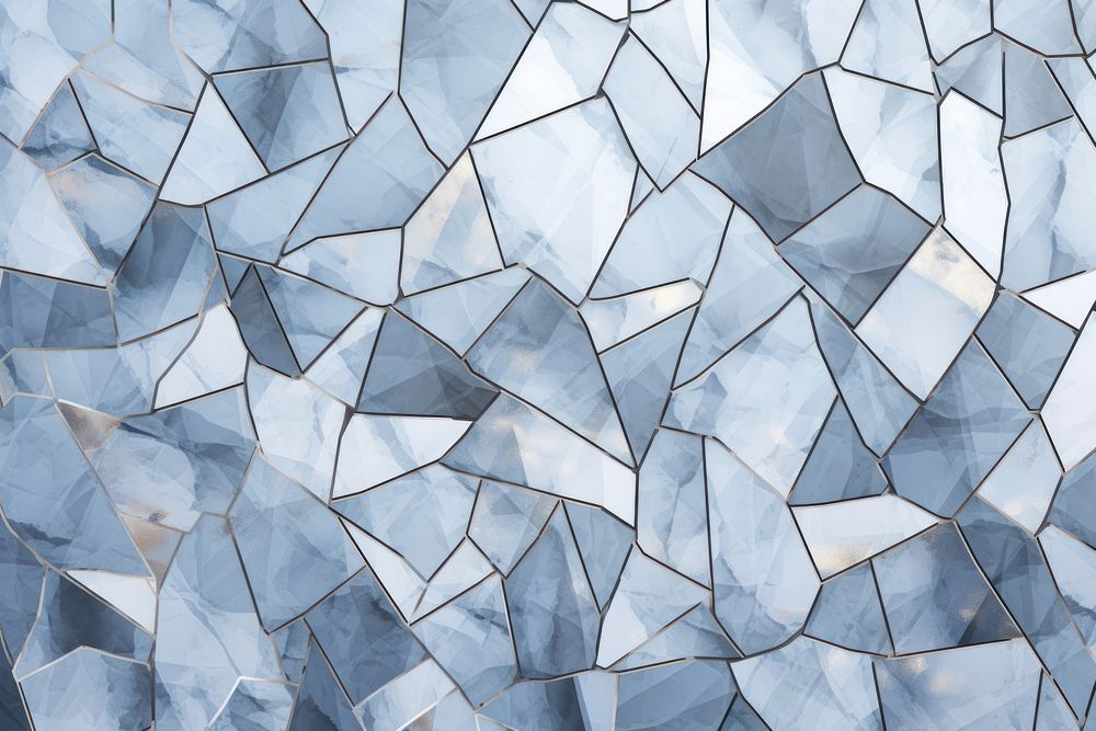 Sky-blue pattern tile architecture.