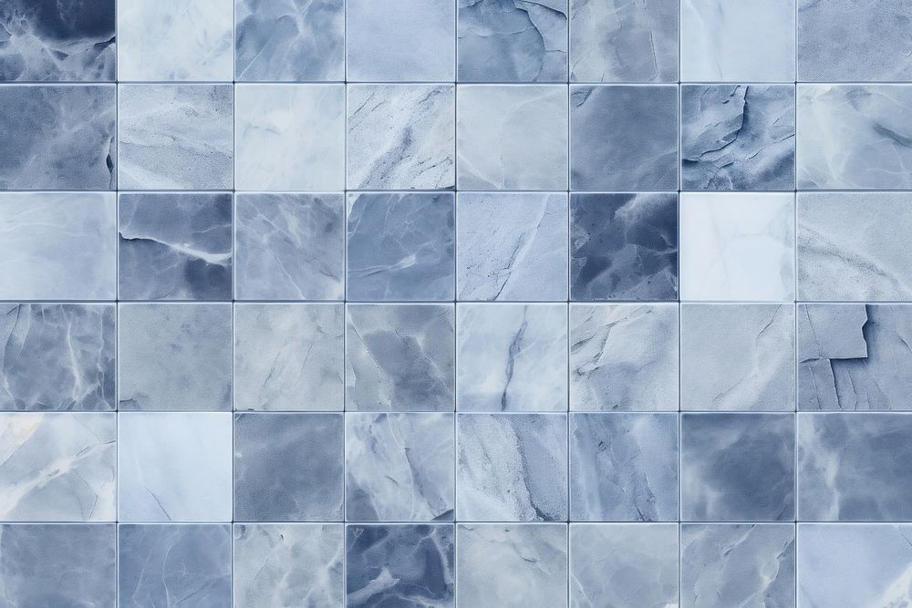Sky-blue tile pattern mosaic.