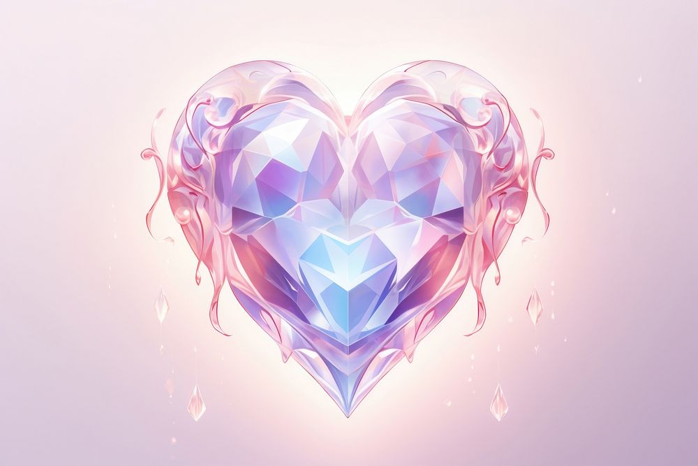 Heart symbol backgrounds creativity chandelier.
