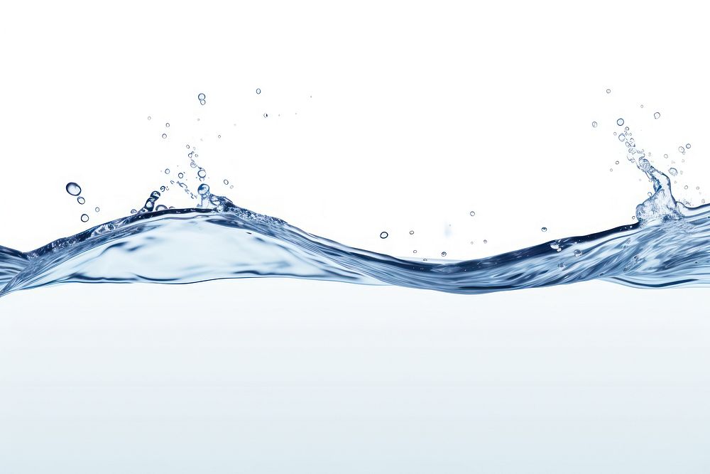 Water border backgrounds water white background. AI generated Image by rawpixel.