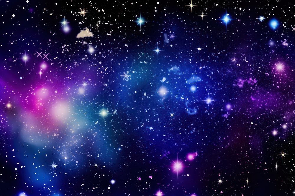 Purple and brown colors nebula space backgrounds.