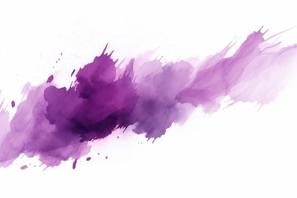 Purple watercolor backgrounds drawing splattered.