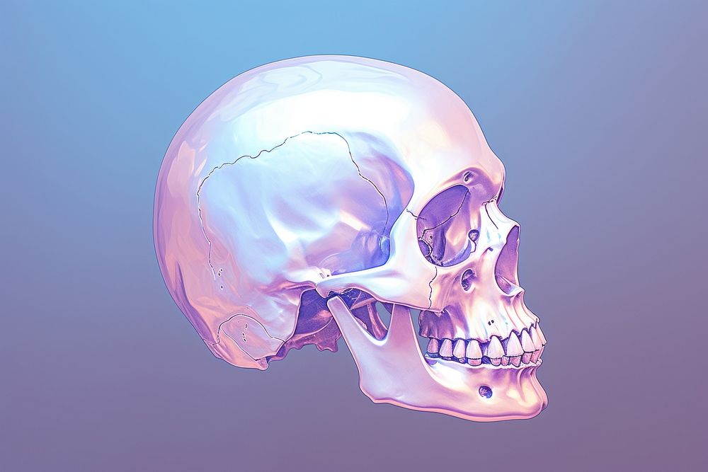 Skull clothing anatomy science.
