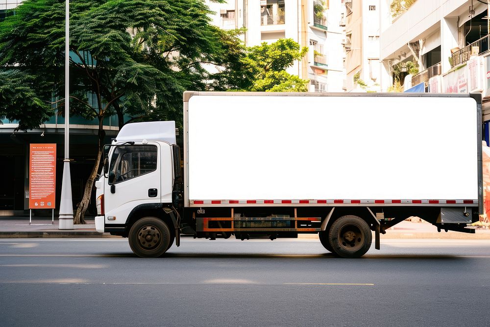 Cargo truck  vehicle street car.