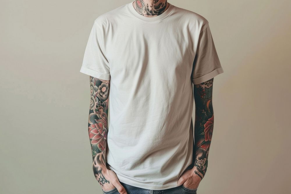 T shirt  tattoo t-shirt fashion.