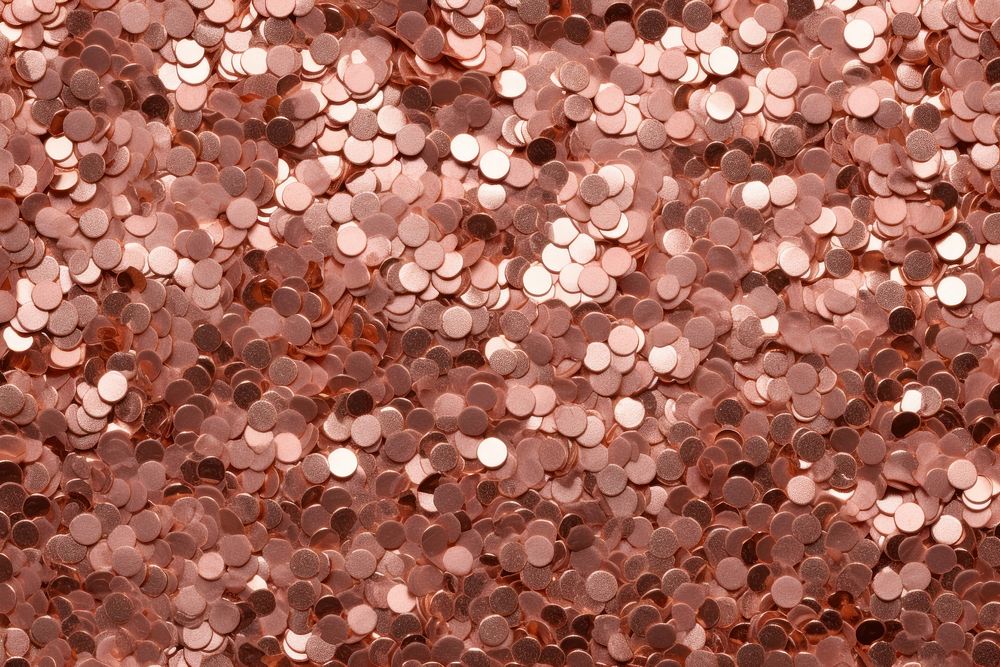 Rose Gold Biodegradable Glitter glitter backgrounds texture. AI generated Image by rawpixel.