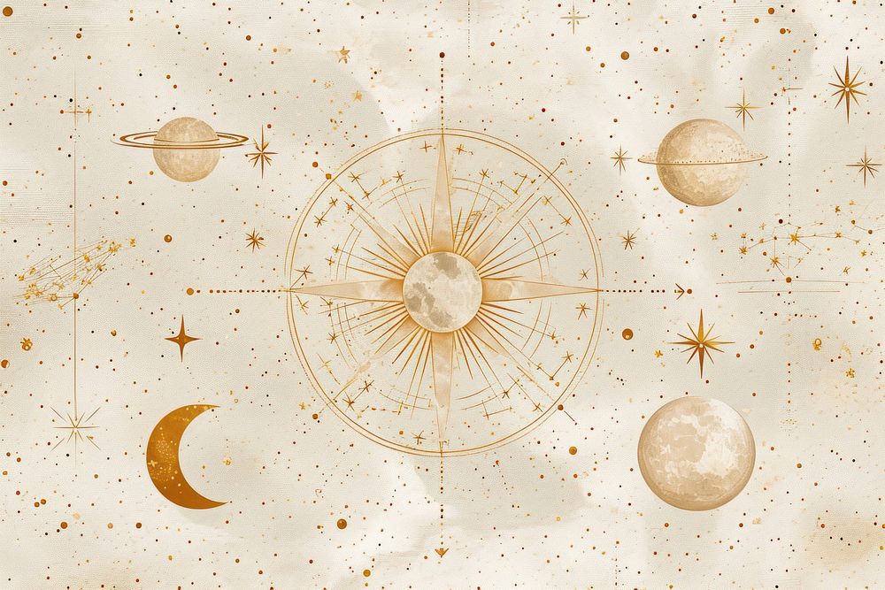 Backgrounds astrology constellation chandelier.