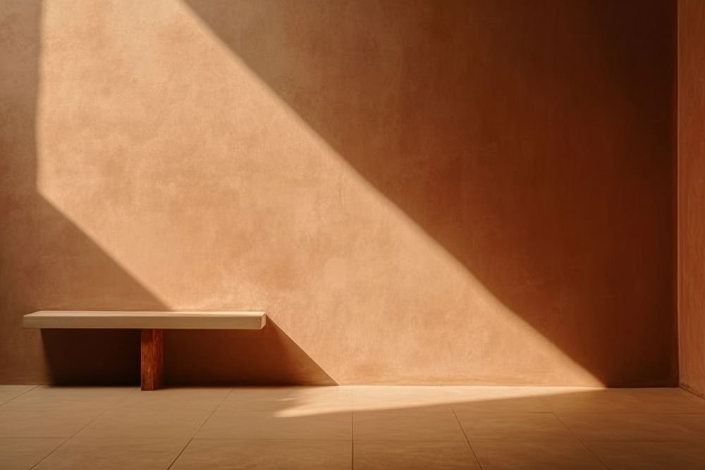  Wall architecture flooring shadow. AI generated Image by rawpixel.