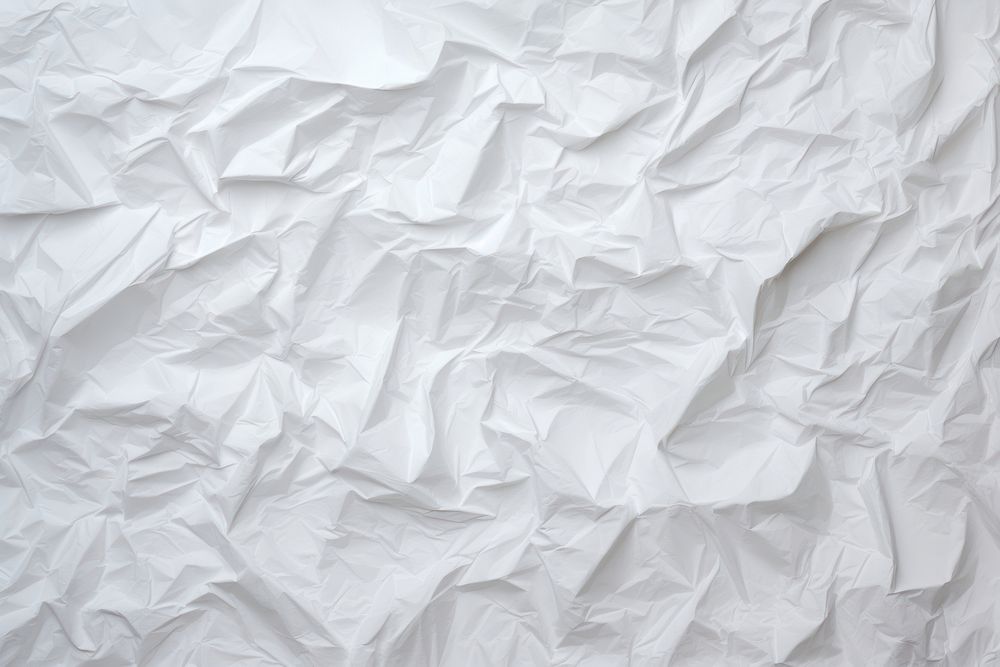 White cardboard texture backgrounds paper crumpled. AI generated Image by rawpixel.
