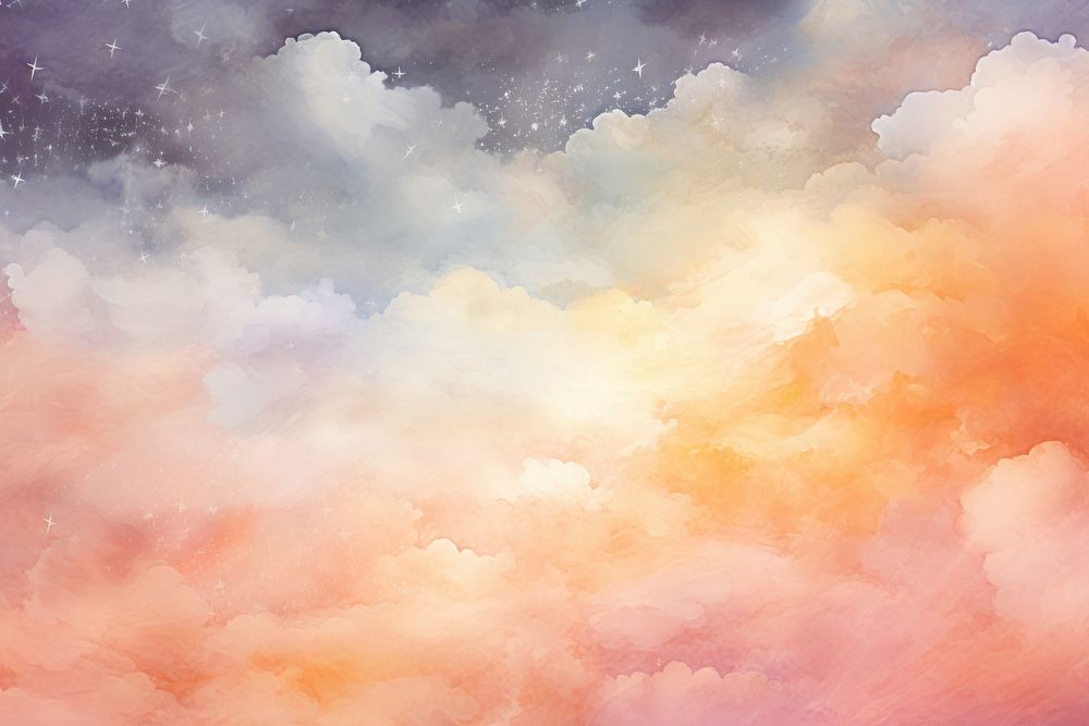  Cloud sky outdoors nature pink. AI generated Image by rawpixel.