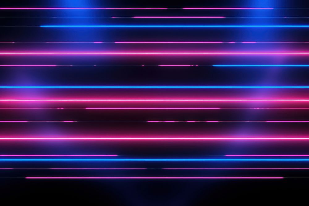  Neon lights on dark background backgrounds line illuminated. AI generated Image by rawpixel.