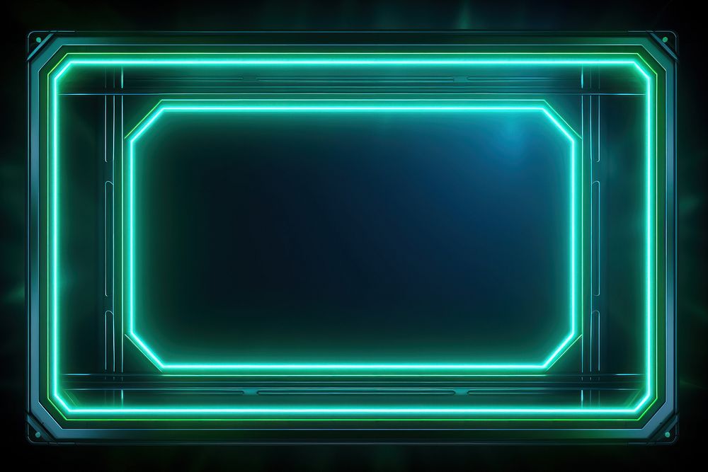  Neon lights on dark background backgrounds green blue. AI generated Image by rawpixel.