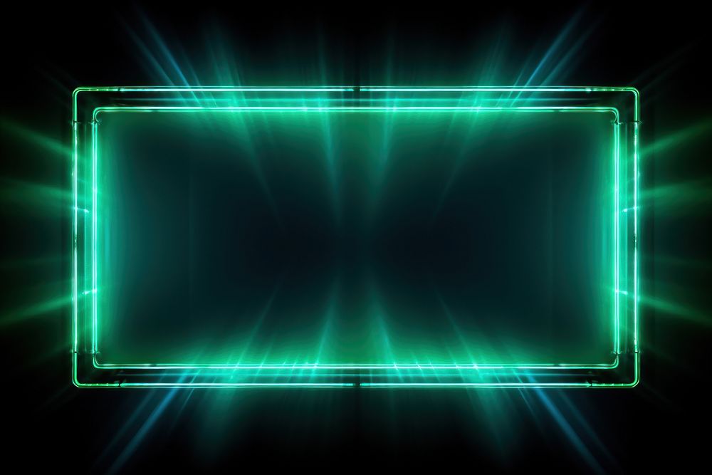  Neon lights on dark background backgrounds bright green. AI generated Image by rawpixel.