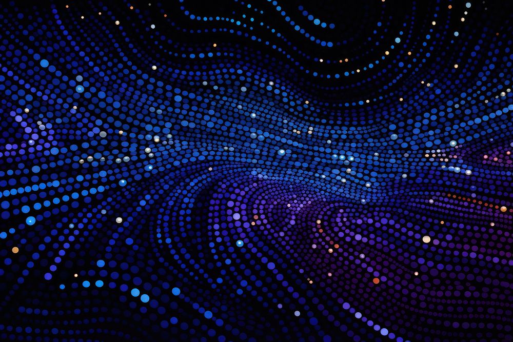  Abstract blue and purple neon backgrounds pattern light. AI generated Image by rawpixel.