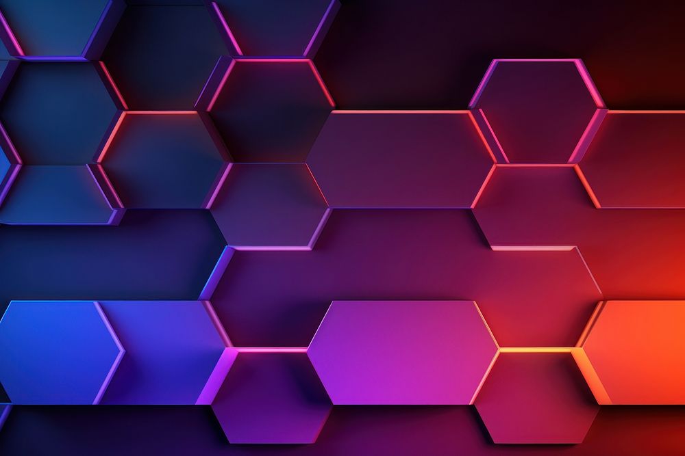 Diagonal hexagon backgrounds abstract pattern.
