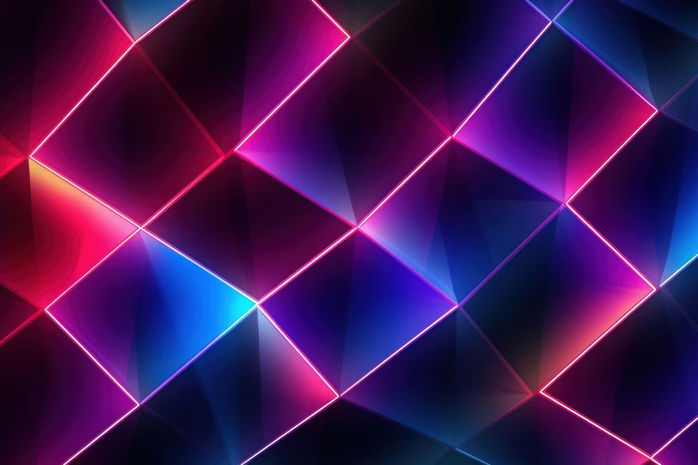 Geometric shape background neon backgrounds abstract.