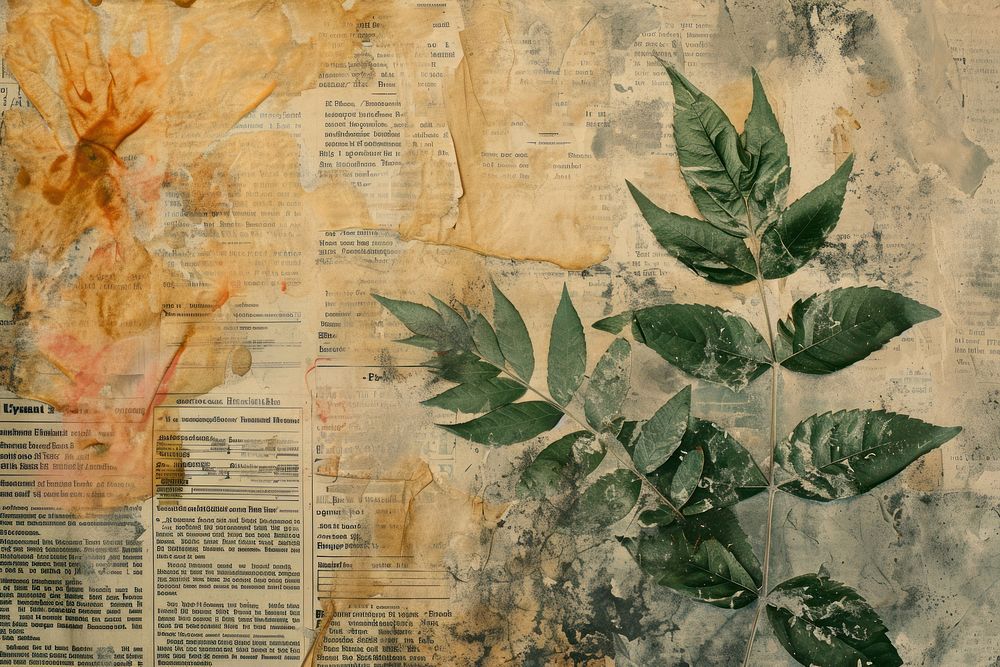 Fire ephemera border background herbs backgrounds collage.
