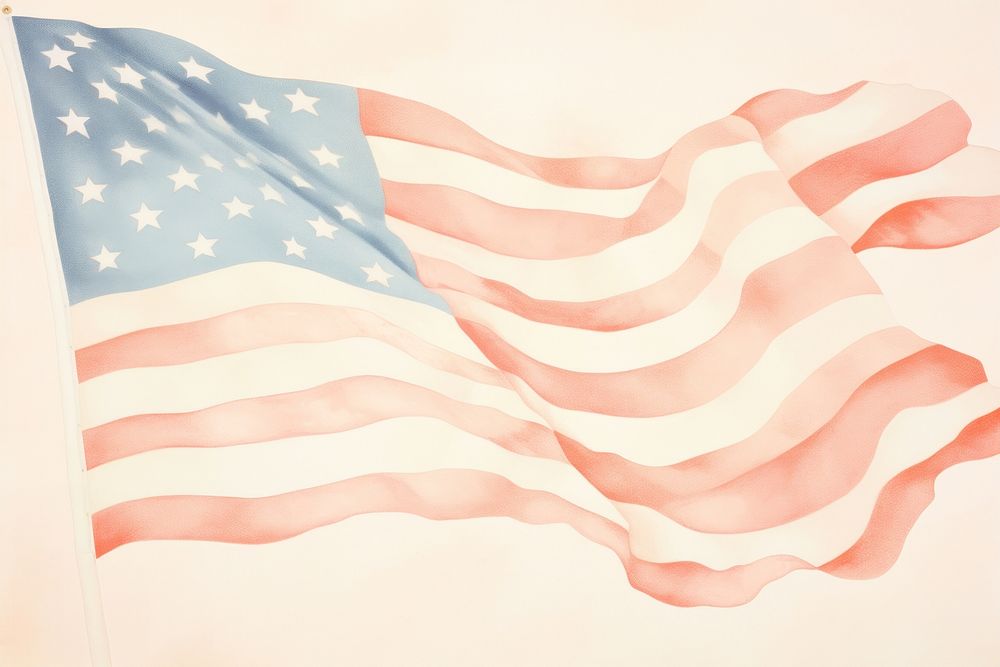 American flag backgrounds independence patriotism. AI generated Image by rawpixel.