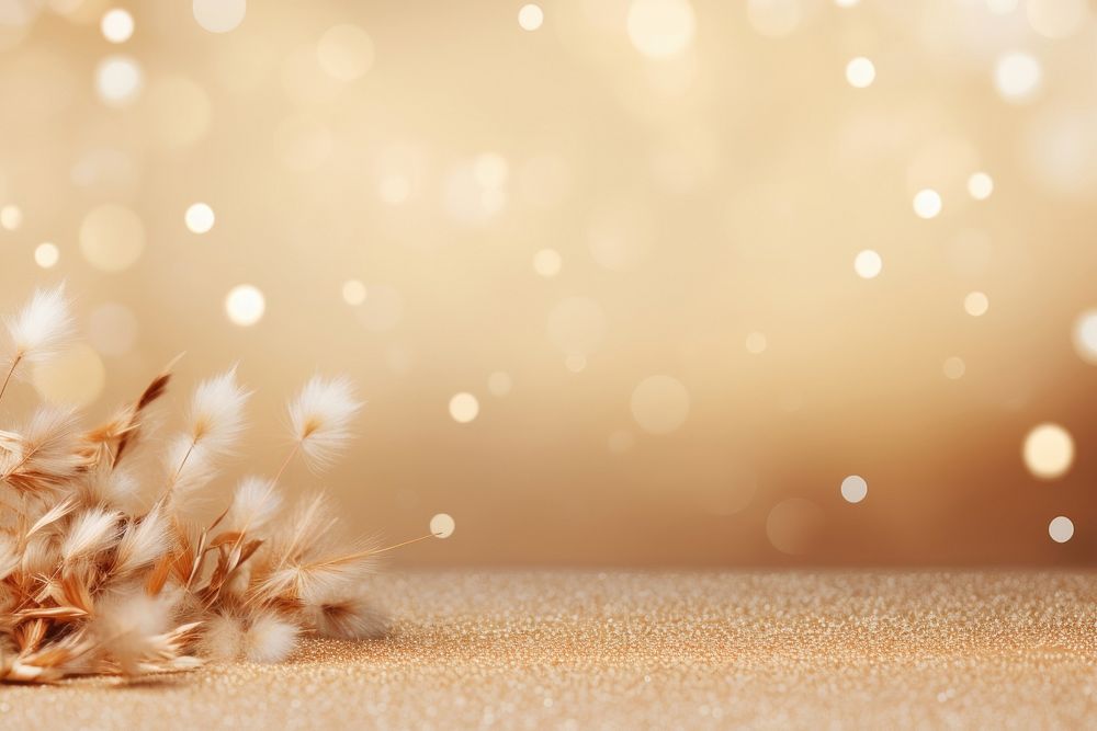  Dried bunny tail grass backgrounds glitter nature. AI generated Image by rawpixel.