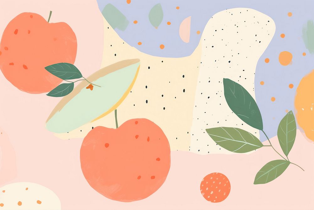 Peach background backgrounds painting pattern.