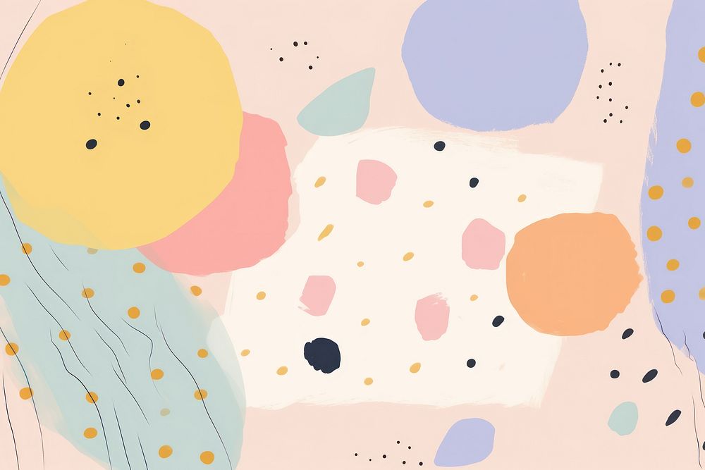 Memphis polka dot background art backgrounds abstract.