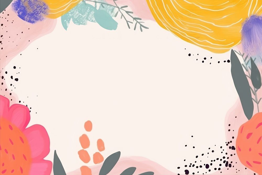 Colorful flower copy space backgrounds abstract pattern.