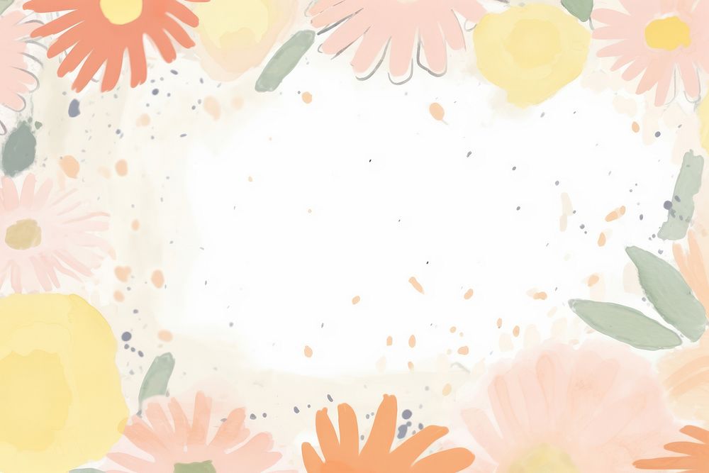 Daisy copy space frame backgrounds abstract pattern.