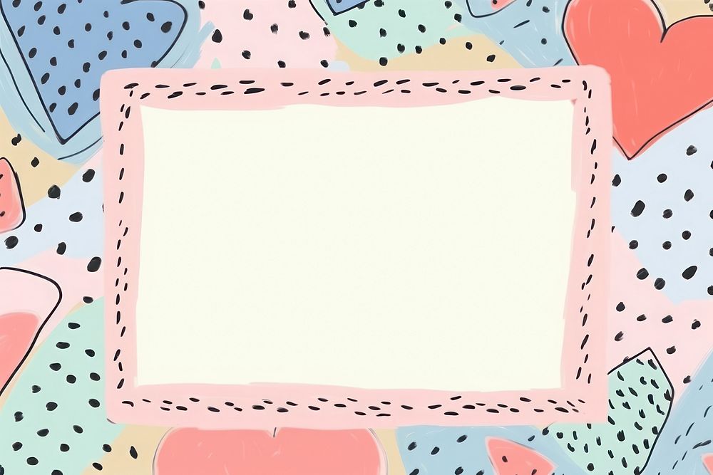 Heart copy space frame backgrounds pattern paper.