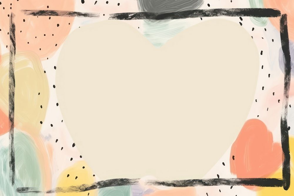 Backgrounds abstract painting frame.
