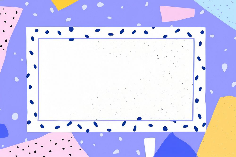 Shapes copy space frame paper backgrounds confetti.