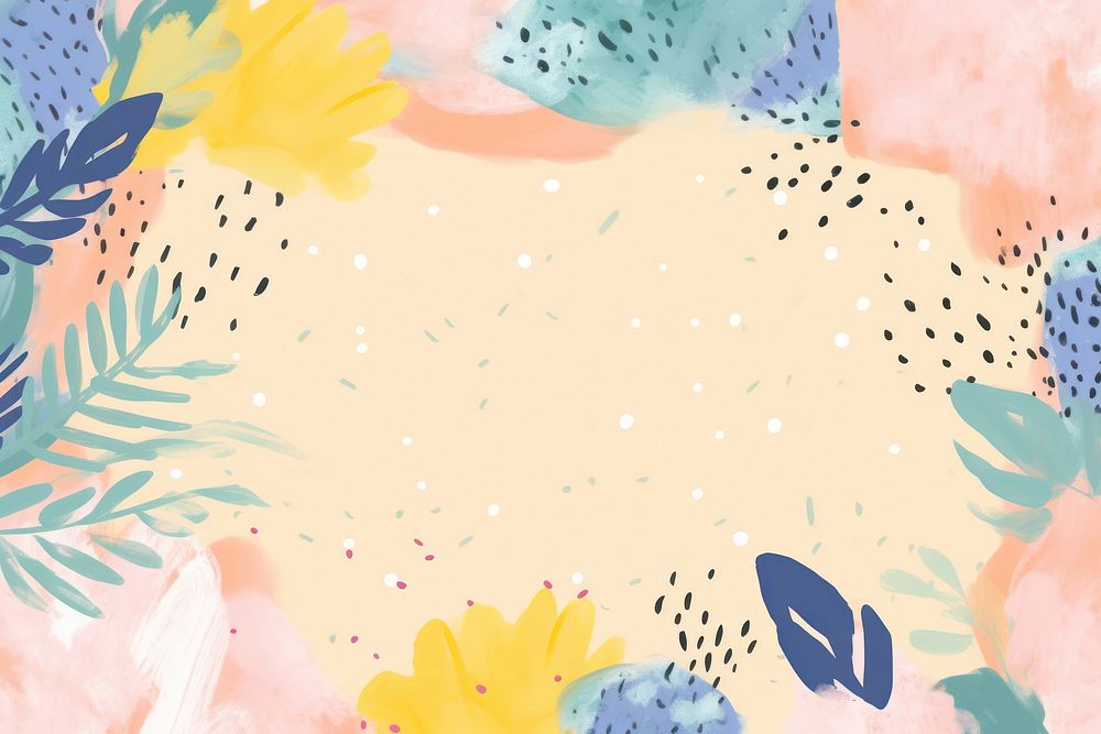 Tropical floral copy space backgrounds abstract pattern.