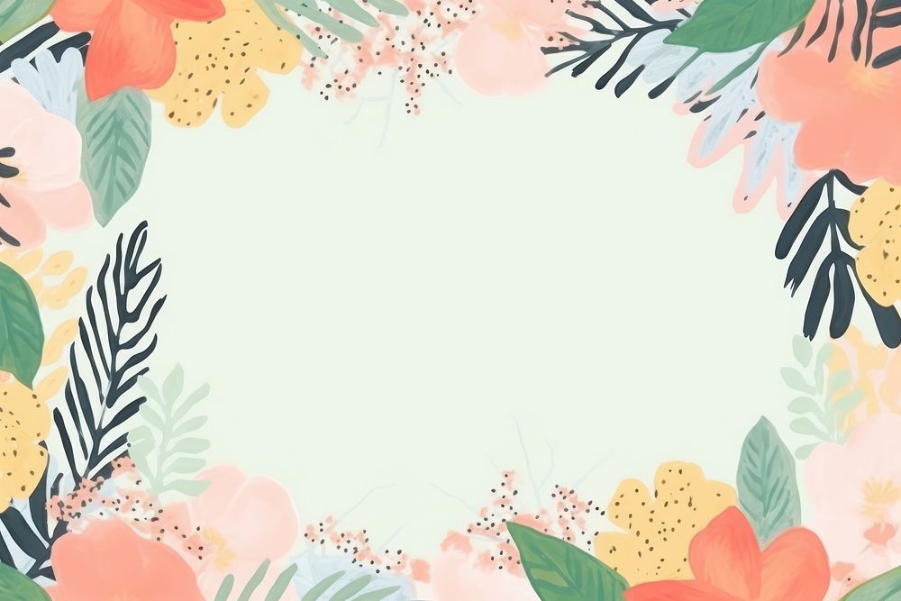 Tropical floral copy space backgrounds abstract pattern.