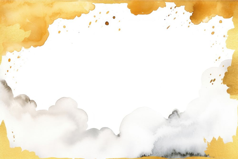 Cloud border frame backgrounds outdoors paper. AI generated Image by rawpixel.