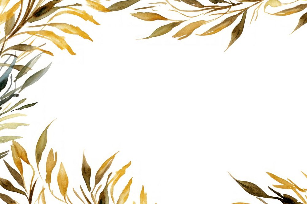 Rosemary border frame backgrounds pattern paper. AI generated Image by rawpixel.