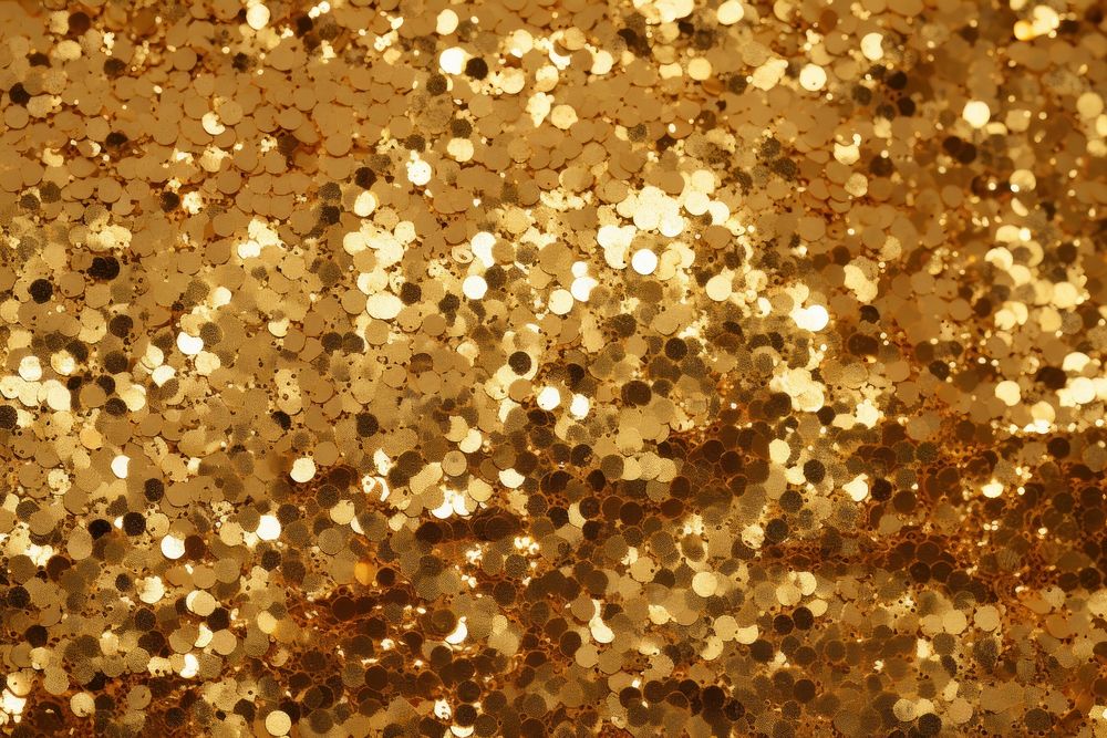 Gold glitter texture backgrounds shiny chandelier. 