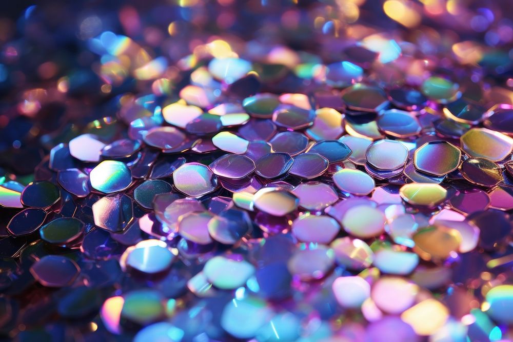Hologram glitter texture backgrounds purple shiny. AI generated Image by rawpixel.