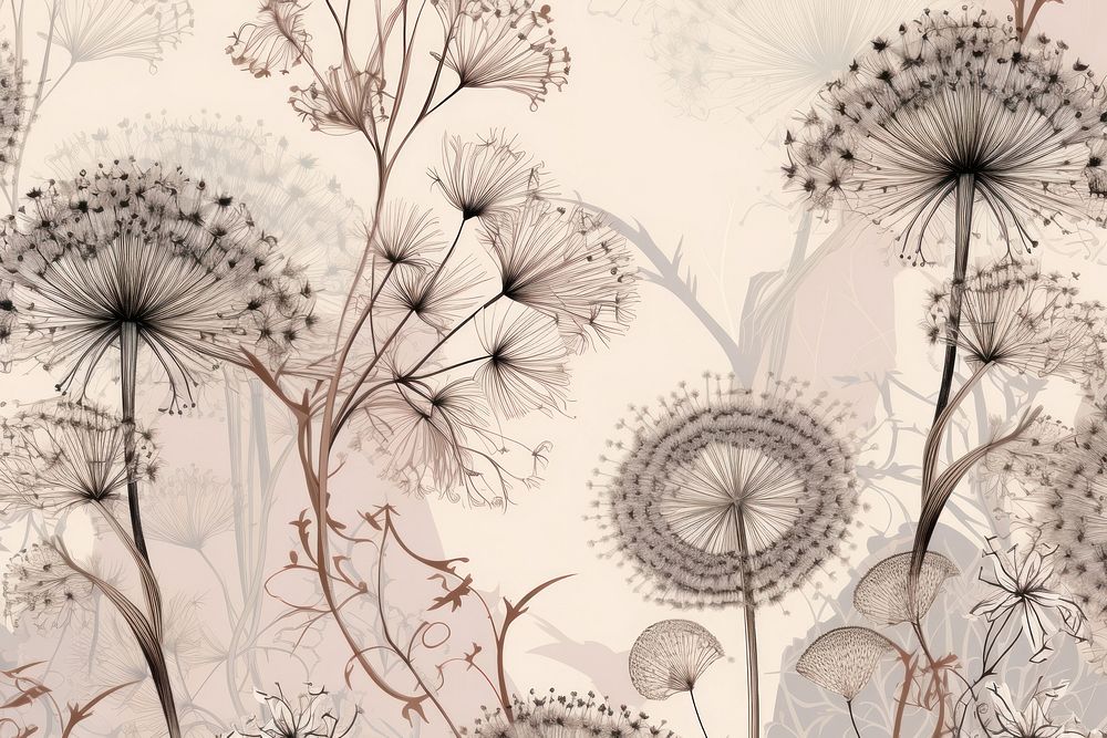 Dandelion flowers plant backgrounds creativity.