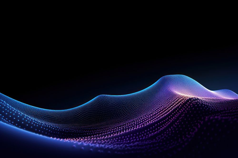  Abstract blue and purple neon backgrounds pattern nature. AI generated Image by rawpixel.