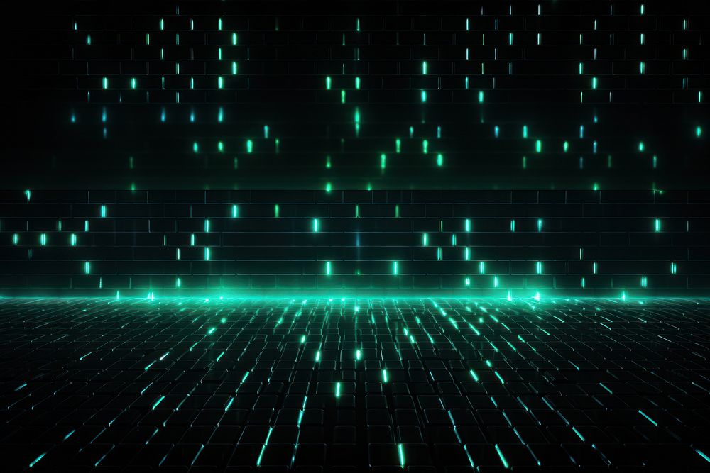  Minimal grid pattern of neon light backgrounds computer. AI generated Image by rawpixel.
