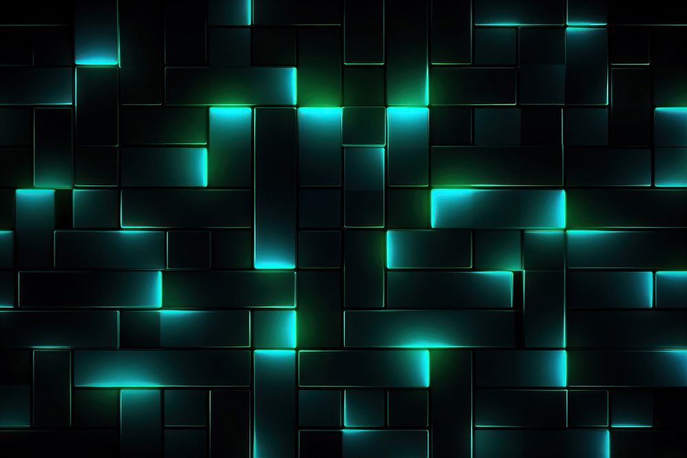  Minimal grid pattern of neon light green backgrounds. AI generated Image by rawpixel.