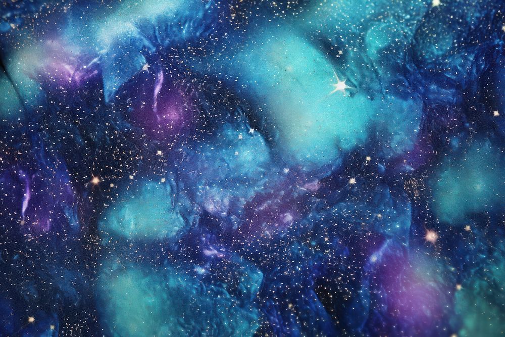 Galaxy glitter texture backgrounds astronomy universe. AI generated Image by rawpixel.