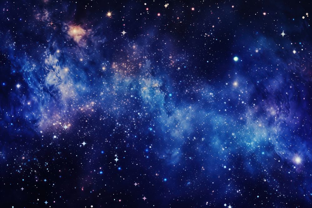 Galaxy glitter texture backgrounds astronomy universe. AI generated Image by rawpixel.