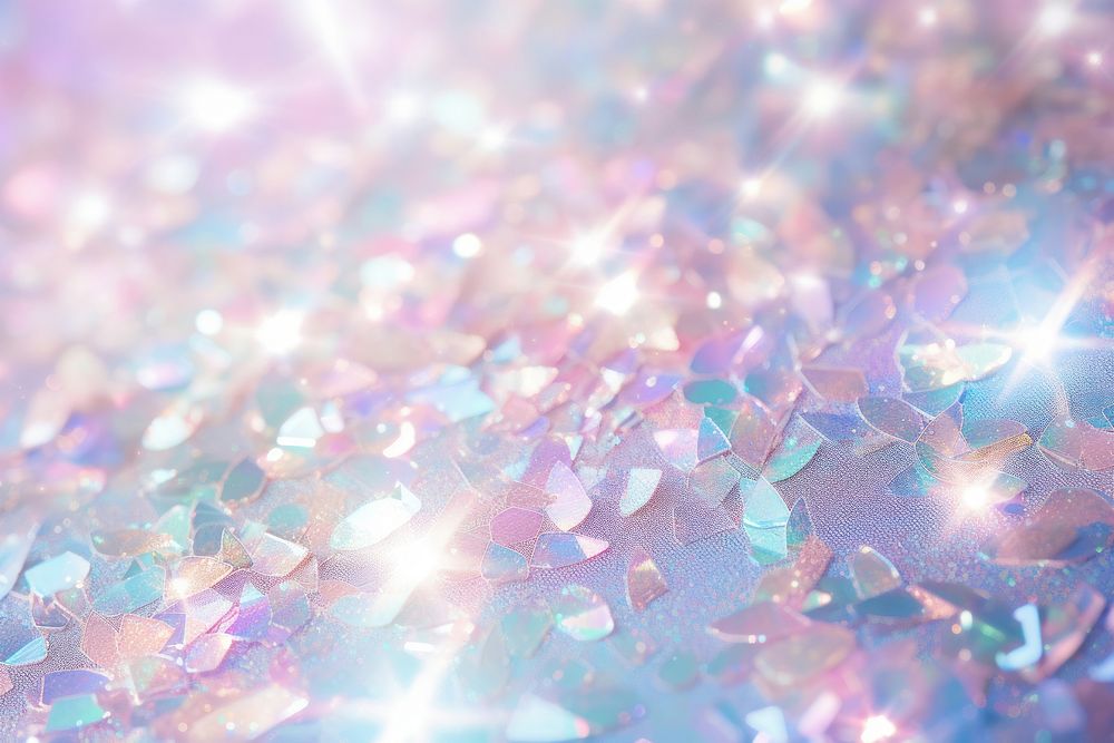 Hologram glitter texture backgrounds crystal illuminated. AI generated Image by rawpixel.
