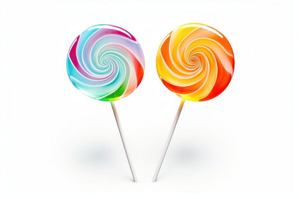 Lollipops confectionery candy food. AI generated Image by rawpixel.