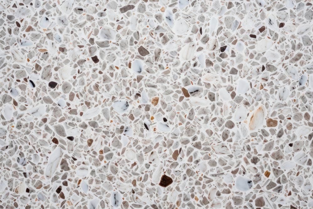  Terrazzo texture backgrounds floor white. AI generated Image by rawpixel.