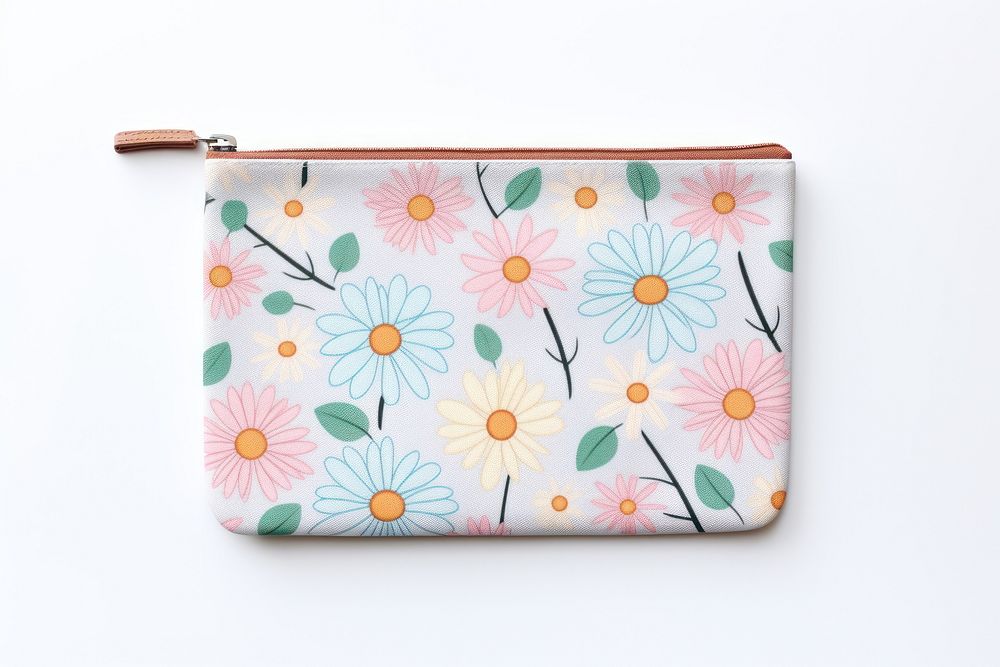 Flower pattern cloth bag handbag purse accessories.