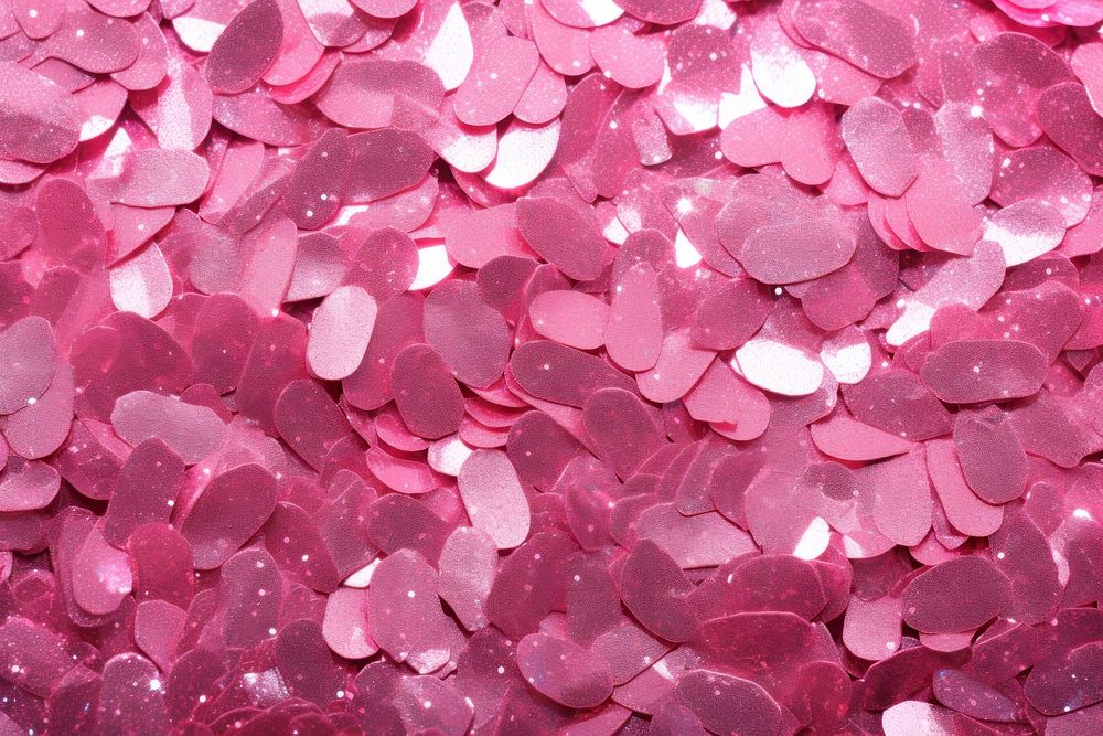 Pink glitter texture backgrounds petal abundance. AI generated Image by rawpixel.