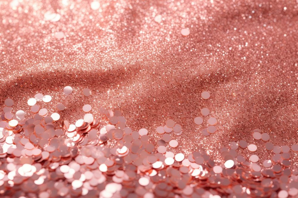 Rose gold glitter texture backgrounds textured abstract. AI generated Image by rawpixel.