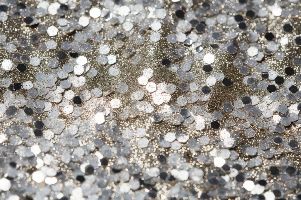 Silver glitter texture backgrounds outdoors textured. AI generated Image by rawpixel.